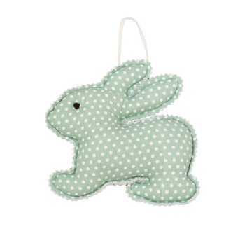 Osterdekoration hängend Bunnies dusty green