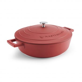 Casserole Seichter Schmortopf 4l red – Bild 2