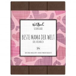 Schokolade Edel Vollmilch Beste Mama 70g