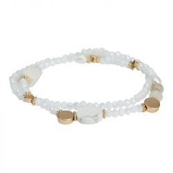 Armband Miriam white