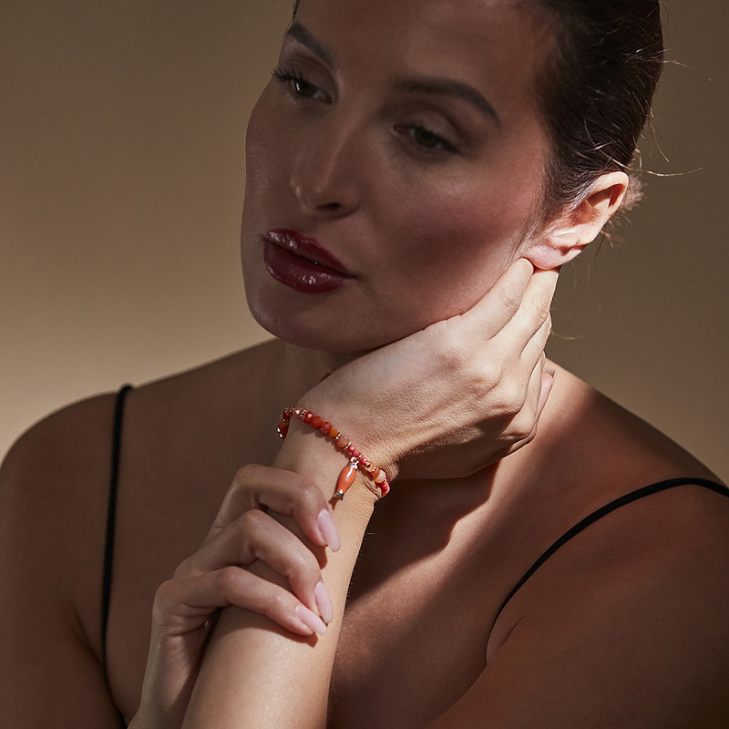 Armband Lova orange – Bild 2