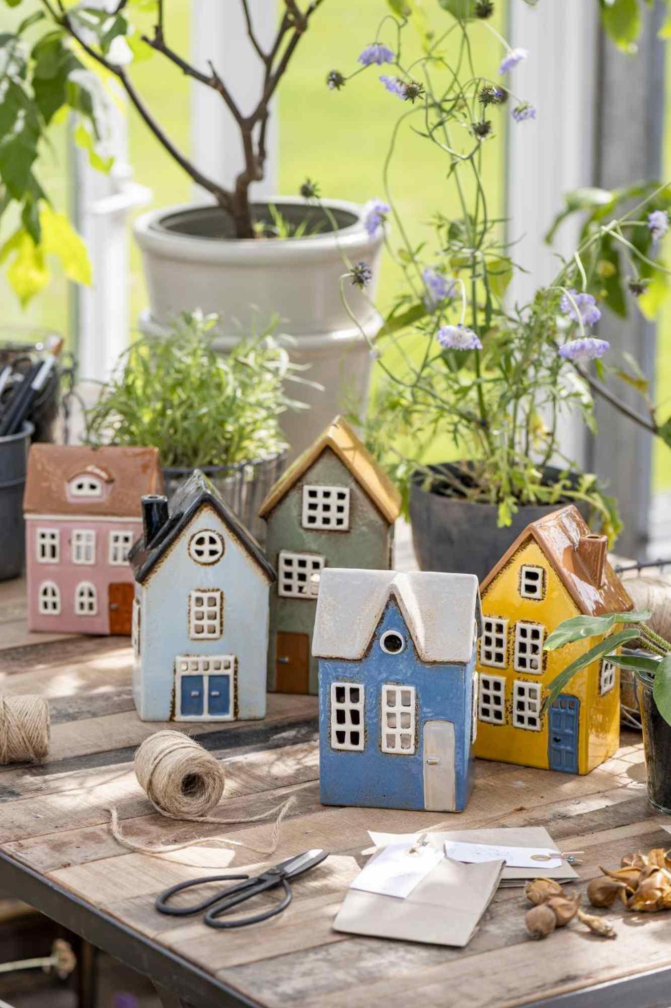 Lichterhäuschen Nyhavn Doppeltür schwarzes Dach – Bild 3