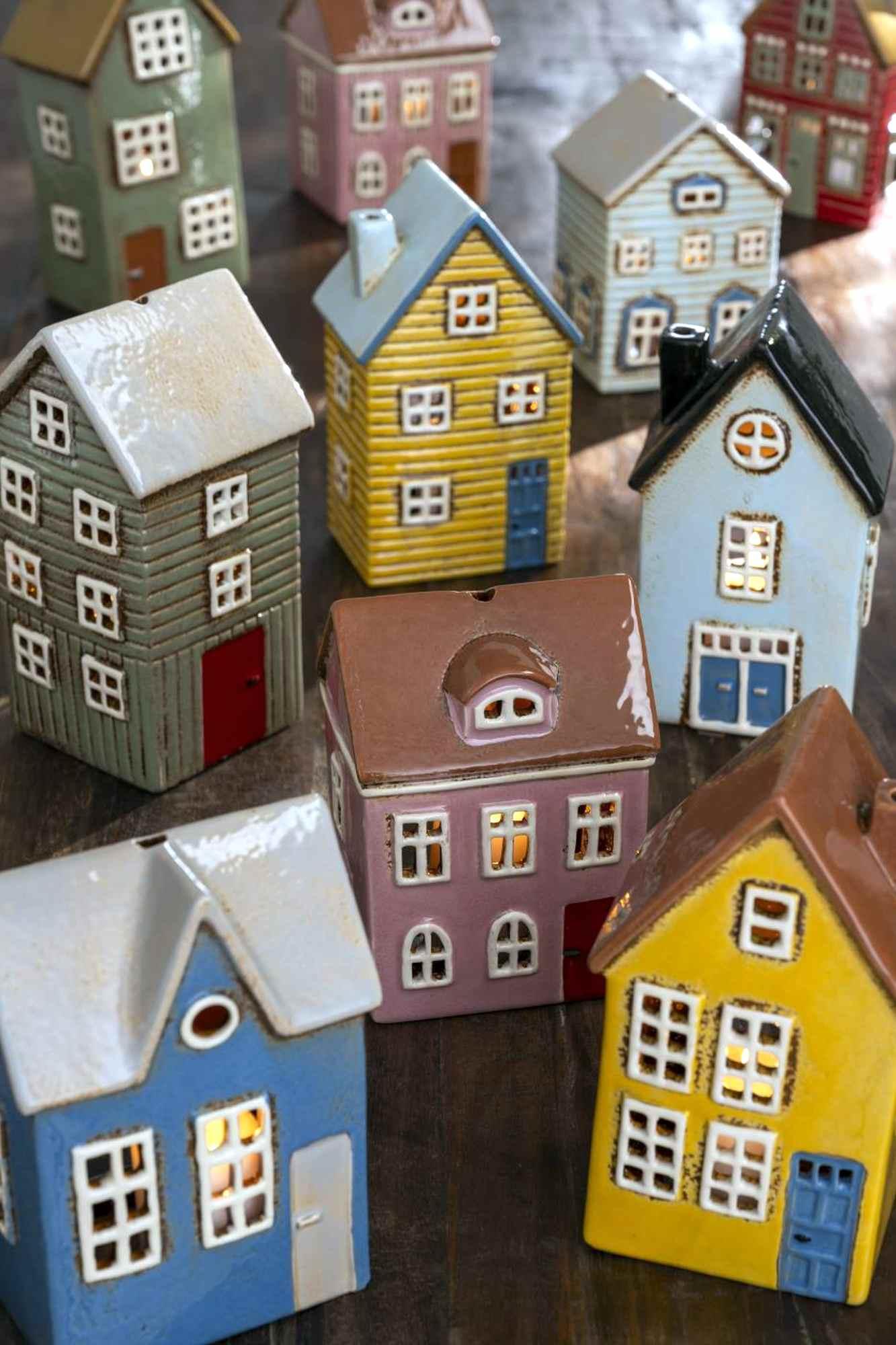 Lichterhäuschen Nyhavn Doppeltür schwarzes Dach – Bild 4