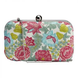 Tasche Clutch Lova pink green mix