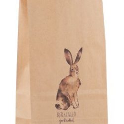 Tüte mit Hase 9x18cm