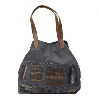 Tasche Shoulder Bag Ebba dk grey