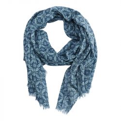 Schal Scarf Isabelle blue beige