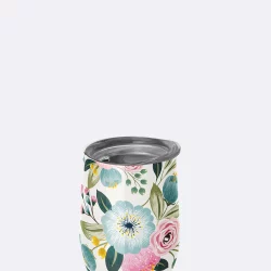 Becher bioloco office pastel flowers