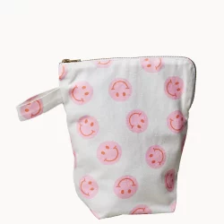 Kosmetiktasche Organic Cotton Vanity Bag Smilies