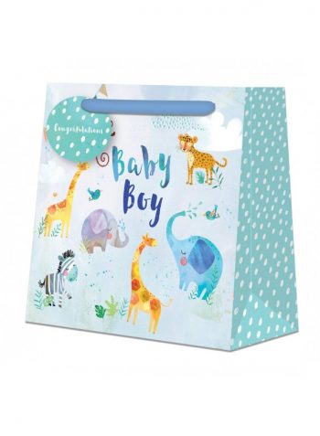 Geschenktüte Baby Boy L