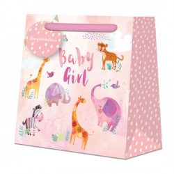 Geschenktüte Baby Girl L