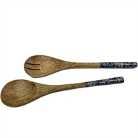 Salatbesteck Mangoholz Honeysuckle