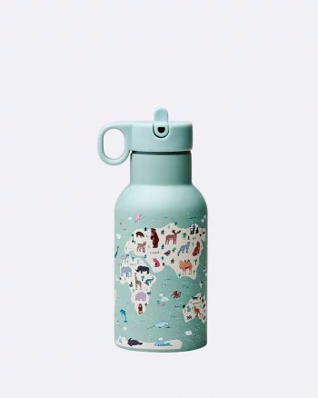 Thermosflasche bioloco sky Animal map – Bild 2
