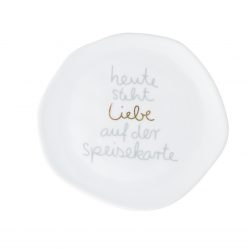 Teller Klein Heute steht...