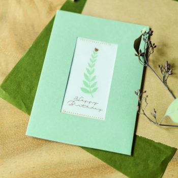 Klappkarte Naturwunderkarte Happy – Bild 2