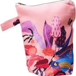 Kosmetiktasche Organic Cotton Vanity Bag blossom
