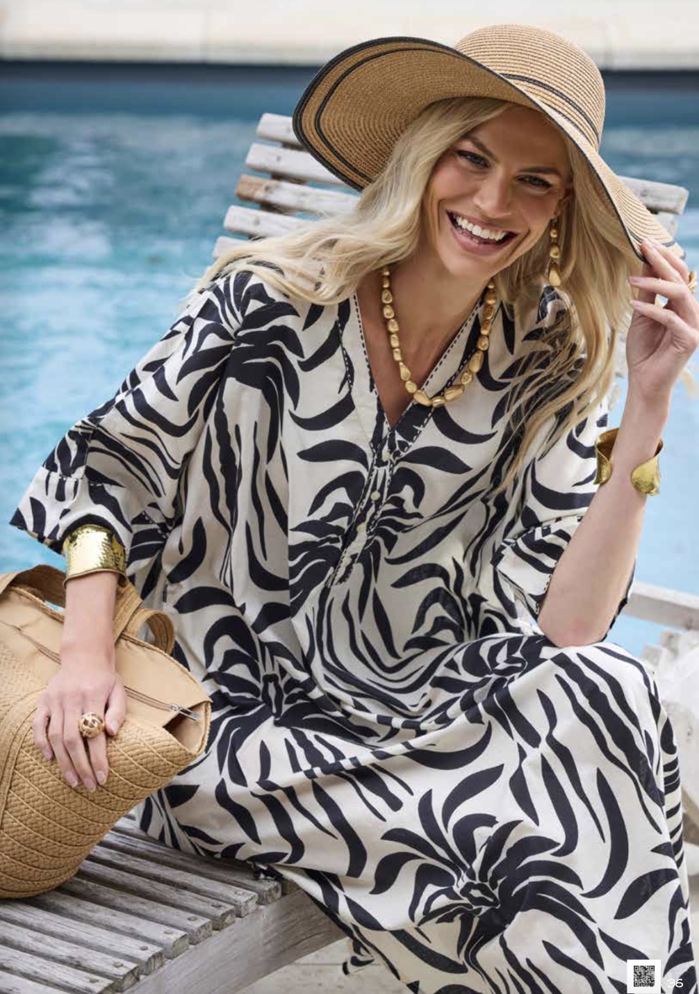 Kaftan Audrey black Onesize