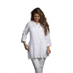 Tunika Sara weiß Size M